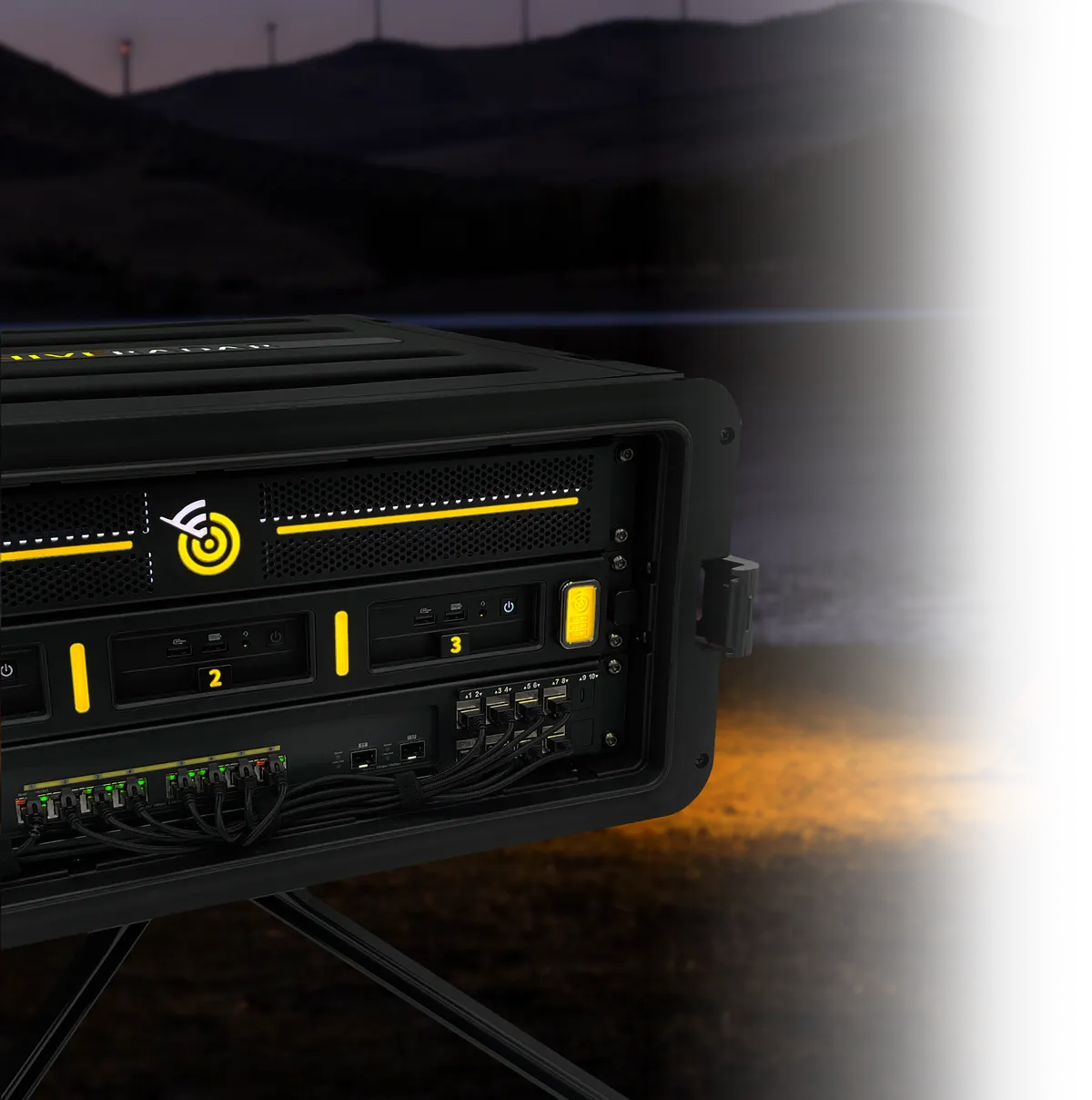 HiveRadar EDC Craftsmanship Details - Lights On